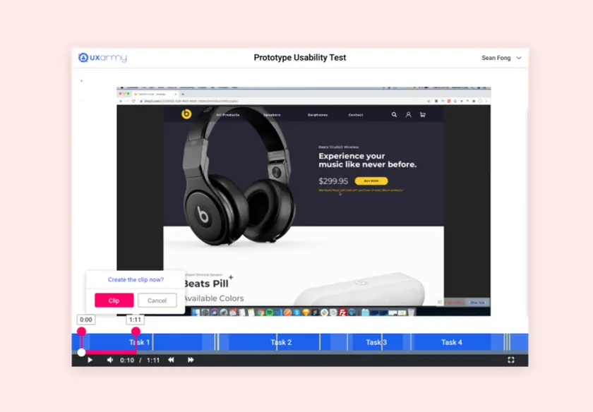 User Test your Prototypes, Website and Apps 6 video recording