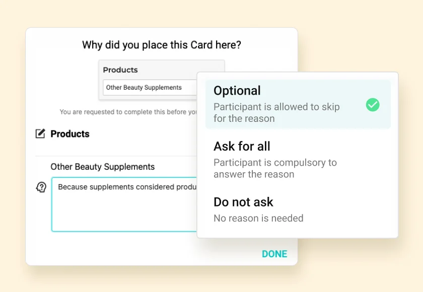 Card Sorting - fix your Information Architecture 2 cs feature2