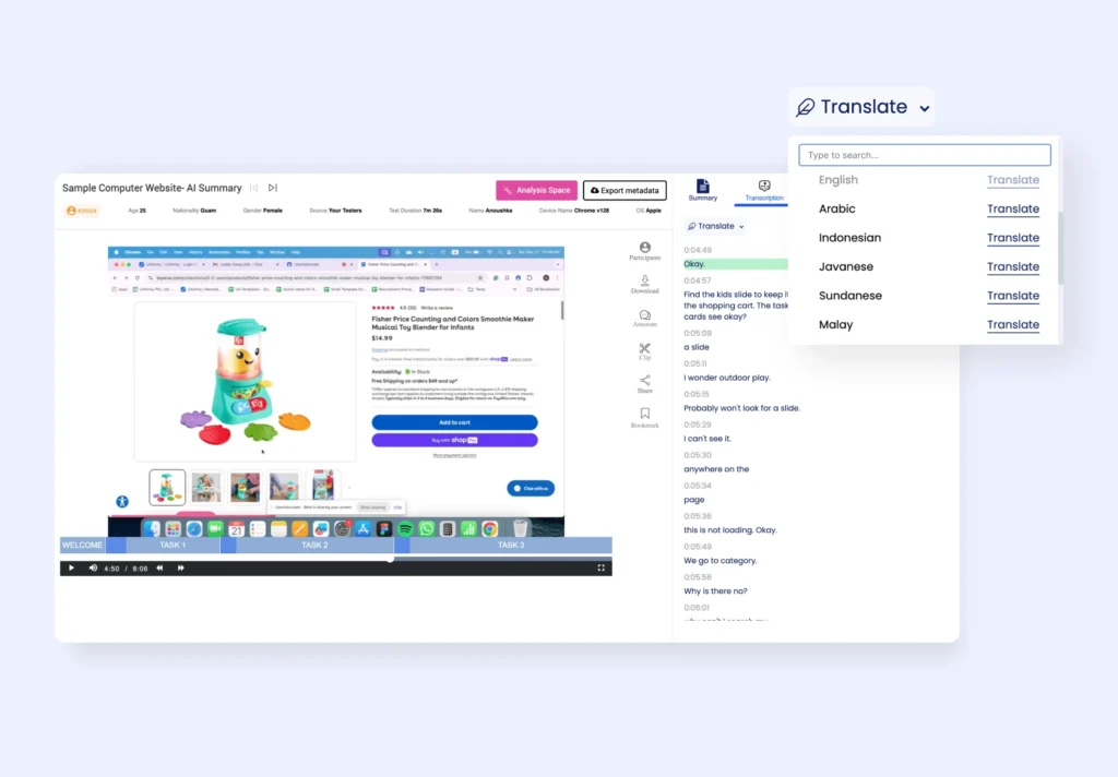 User Test your Prototypes, Website and Apps 8 translate