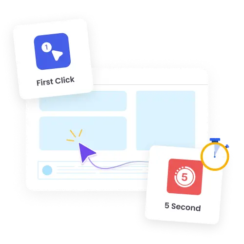 5 Second First Click Task