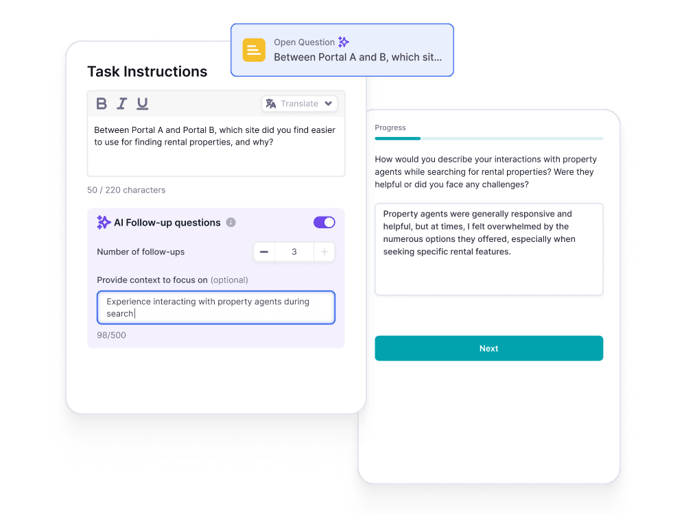 image user feedback